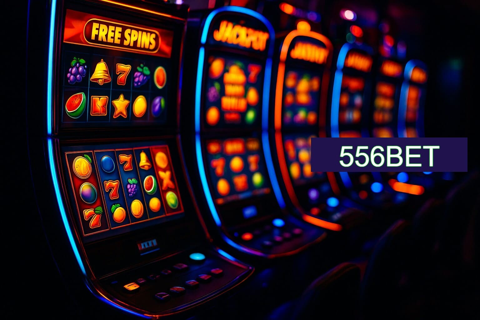 Diversos jogos de caça-níqueis